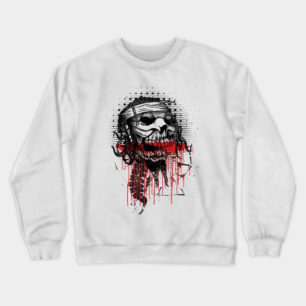 Pirate Crewneck Sweatshirt by manuvila